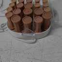 Conair Double Ceramic Hot Rollers for Long, Medium, and All Hair - Hair Curler - Hair Roller Clips Included - 1/2 inch, 3/4 inch, and 1 inch Rollers (20 Piece Assortment, Tan)