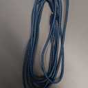 CellCandy USB-C/USB-A Extended Length Braided Charge & Sync Cable, Blue 10Ft