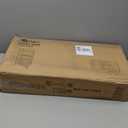 HITNET Black Bookshelf, 4-Tier Ladder Shelf, Freestanding Leaning Bookcase with Bamboo Shelves, Space Saving Flower Plant Stand for Small Space