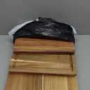 Wood Cutting Boards for Kitchen, Large Cutting Board Set of 4, Wooden Cutting Boards with Juice Grooves, Chopping Board for Meat, Veggies, Easy Grip Handle (double 17x12, 12x9, 12x8 inch)