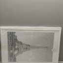 upsimples 16x24 Picture Frame, Display Pictures 14x20 with Mat or 16 x 24 Without, Wall Hanging Poster Frames, White, 1 Pack