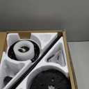 Black Ceiling Fans with Lights - 46" Flush Mount Ceiling Fan with Remote and 5 Reversible Blades, 3CCT Dimmable, 6 Wind Speeds&2H Timer, Indoor Low Profile Fan Light Fixture for Modern Bedroom