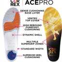 CURREX AcePro, Arch Support Insoles for Tennis, Volleyball, Racquetball, Net Sports, Increase Performance & Agility, Court Based Sports Inserts for Men & Women (Medium Arch, Medium) Size: M (Mens 7-8.5 / Womens 8.5-10)