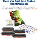 410X Toner Cartridges Replacement Pro MFP M377 M452 M477 for HP 410X 410A Toner Works for Pro MFP Pro MFP M452nw M452dn M452dw M377dw M477fnw Pro MFP M477fdw M477fdn Printer(1BK+1C+1M+1Y)