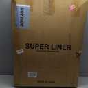 SUPER LINER Floor Mats for Tesla Model Y 7 Seater 2020-2025 Custom Fit All Weather TPE Cargo Liner Cargo Trunk AccessoriesNot Fit 5Seat