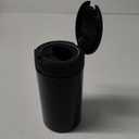 Disinfecting Wipes Dispenser - Push Button Decorative Holder for Standard Cleaning Wipes Container, Use in Kitchen Countertop, Bathroom, Classroom (Black)