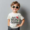 Kids Christmas Shirt  Toddler Boys Girls Holiday Outfit Santa Snowman Gingerbread Tree Gift T-Shirt 2T-8T (Yellow)