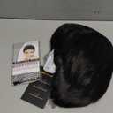 Short Black Wigs for Men Layered Fluffy Natural Synthetic Hair Male Wig Daily and Halloween Wig