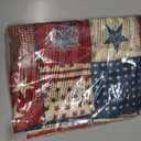 Horaldaily 4th of July Tablecloth 6084 Inch Rectangular, Veterans Day Decorations Table Cloth American Flag Collage Table Cover Patriotic Party Supplies for Home Dining Room Kitchen