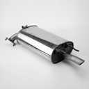 Wensdy 53602 17430 Rear Exhaust Muffler compatible with 2002-2006 Toyota Camry 2.4L TC01