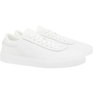 Lacoste Men's Baseshot Evo Sneakers (10.5, White)