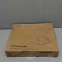 Lamicall Adjustable Laptop Stand, Portable Laptop Riser, Aluminum Laptop Stand for Desk Foldable, Ergonomic Computer Notebook Stand Holder for MacBook Air Pro, Dell XPS, HP (10-17.3'') - Grey