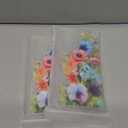 CCFUNCASE Compatible for Samsung Galaxy S24 Ultra Case Clear Cute for Women - Rugged Phone Cases Funda Protector Cover Skin (Blue Flower Floral Abstract) Pack of 2