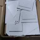 LIVELYGLOW Makeup Vanity Desk with Smart LED Mirror & Charging Station, 35.4" White Vanity Table Set with Cushioned Stool, 4 Drawers & Hairdryer Rack, Modern Bedroom Dressing Table-White