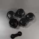 GRENFU Stove Knob Covers for Child Safety (5 + 1 Pack) Gas Stove Knob Covers with Strong Adhesive Double-Sided Tape Oven Knob Covers for Child Safety Prevent Kids & Pets from Turning on Stoves Black