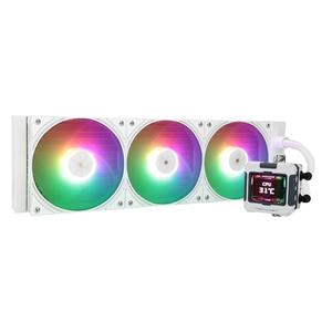 Amazon.com: Thermalright FW 360 White ARGB V2 CPU Water Cooler with 3 PWM Fans with 2000RPM,IPS LCD Screen with 320 * 240 Resolution,Liquid CPU Cooler,CPU PC Aio Cooler for AMD:AM4/AM5/Intel LGA1700 : Electronics