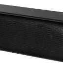 ZETIY Updated Computer Speaker, USB Powered Speaker for Desktop, Windows PC, Mac. Portable Mini Sound bar-Plug and Play with Volume Control and Mute Button (USB-C to USB Adapter Included)