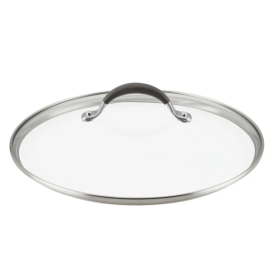 12.5 Inch Pan Lid - Glass Lid with Stainless Steel Handle for Frying Pan and Pots