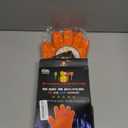 KITCHEN PERFECTION Silicone Smoker Oven Gloves -Extreme Heat Resistant BBQ Gloves -Handle Hot Food Right on Your Smoker Grill Fryer & Pit | Waterproof Oven Mitts |Superior Value Set+3 Bonuses (One Size Fits Most, Orange)