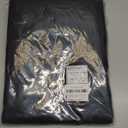 NICETOWN Pitch Black Solid Thermal Insulated Grommet Blackout Curtains/Drapes for Bedroom Window (2 Panels, 42 inches Wide by 63 inches Long, Black)