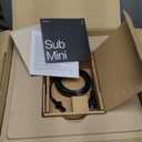 Sonos Sub Mini - Black - Compact Wireless Subwoofer