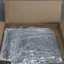 Clear Tarps Heavy Duty PVC, Transparent Tarp Durable Waterproof Dustproof Windproof, Tarpaulin with Grommets & Ropes for Greenhouse, Patio, Garden, Pavilion, Chicken, Porch, Outdoor8' x 12'