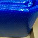Evoio Solar Pool Cover 12 ft Round for Above Ground Inground Pools Bubble Wrap Covers for Hot Tub Spa Thermal Heating, 12 Mil Circle Blue Floating Blanket for 6-24 Foot Feet Diameter Swimming Pools