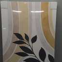 WENGTIAO 3Pcs Boho Orange Desert Canvas Wall Art Colorful Geometric Line Leaf Sun Prints Pictures Paintings Abstract Mid Century Nature Plant Artwork for Living Room Bedroom Office Bathroom 20x28x3