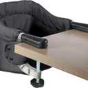 Toogel Hook on High Chair: Portable & Foldable High Chair for Babies & Toddlers 6-36 Months, 37 lbs, Black