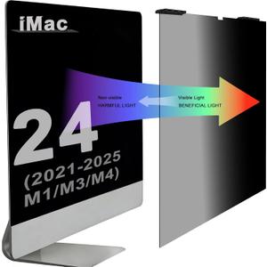 iMac 24" Screen Protector, Hanging Anti Spy Privacy Shield
