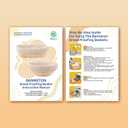 Sourdough Bread Baking Supplies, 2 Pack Banneton Bread Proofing Basket 10 inch Round & 10 inch Oval Proofing Bowls for Sourdough Bread with Liner Making Baking Fermentation Tools
