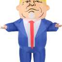 Inflatable Costumes for Adult Funny, Costume Halloween Holiday President Blow Up Outfit Full Body,  One Size 