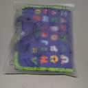 Guolely Busy Board Montessori Toy for 3-6 Year Old Toddlers - Educational Activity Developing Sensory Board for Fine Basic Dress Motor Skills - Travel Toys for Plane Car, Gift for Boys Girls (Blue)