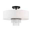 Livex Lighting 51096-92 Carlisle English Bronze 3 Light Ceiling Mount