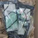 Table Lamps for Living Room Set of 2, Modern Bedside Lamps with Dual USB Ports for Bedroom Nightstand, Large End Table Lamps with Grey Fabric Shades Minimalist Decor Marble Finish