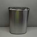 Kitchen Trash Can with Lid, 13 Gallon Automatic Garbage Can for Bathroom Bedroom Home Office 50 Liter Touch Free High-Capacity Brushed Stainless Steel Waste Bin