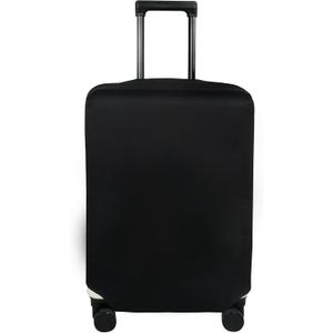 Explore Land Travel Luggage Cover Suitcase Protector Fits 27-30 Inch Case (Black, L)
