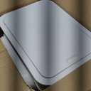 Yieach 12L White Slim Bathroom Trash Can with Lid,3.17 Gallon Pet/Dog Proof Kitchen Trash Can,Rectangle Thin Garbage Can,Covered Waste Basket,Narrow Small Plastic Trashcan for Room,Bedroom,Office,3PCS