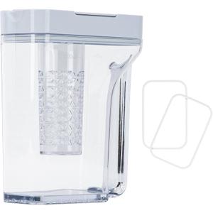 Upgraded DA97-17395A Refrigerator Water Pitcher - PSLER Water Filter Pitcher Replacement for No Leak Fridge Fridge Door Water Pitcher Reservoir RF23M8570SR, RF23M8590SG, RF23M8090SR