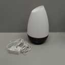 HealthSmart 500ML Essential Oil Diffuser for Large Rooms, Cool Mist Humidifier and Aromatherapy Diffuser, Adjustable Timer, Mist Mode and 7 LED Light Colors, White (Pack of 1)