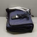 Near Zero EMF Far Infrared Sauna Blanket for Home — 71”x 35.6” Portable Infrared Sauna Bag for Weight Loss and Detox — Detoxify, Cleanse and Burn Up to 600 Calories per Session — Dark Blue