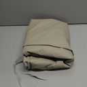 NettyPro Outdoor Patio Lounge Chair Cushion Covers with Zipper and Tie, Water Repellent UV Resistant, 72 x 22 x 3 Inch, Replacement Cover Only, Khaki