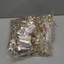 Voircoloria 3.3 x 6.6 ft Foil Fringe Backdrop Curtains, Tinsel Streamers Party Decorations, Fringe Backdrop for Birthday, Baby Shower, Gender Reveal, Graduation (3, Champagne)