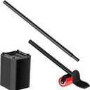 Furniture Lifters for Heavy Furniture, Furniture Sliders for Moving Sofas, Refrigerator and Appliances Quickly & Easily 800 Lbs Load Capacity(1 Lifter Tool 4 Raise Blocks) (Red)