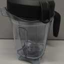 Blender Pitcher 64oz Low-Profile, Compatible with Vitamix 750 780 5000 5200 6300 7500 Vm0102 Vm0103 Vm0197 E310 Classic/Commercial/Professional Series etc Blender, Blender jar cup