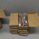 Amazon Basics Stainless Steel Dinner Spoons with Round Edge, Large Tablespoons, 7.9 inches, 10 Pack of 12, 120 count total, Silver