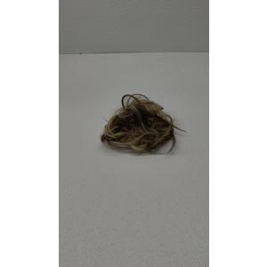 CAISHA XXL Hairpiece Scrunchie Updo Voluminous Slightly Wavy Messy Bun Dirty Blonde Mix G25F (Dirty Blonde Mix #18TH613A G25F)