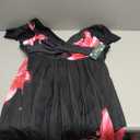 Womens Plus Size Swim Dress Swimsuits Two Piece Mesh Front Tankini Bathing Suits Flowy Swimwear with Boyshorts XXL