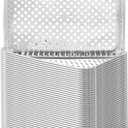 20 Pack Disposable Aluminum Foil Grill Topper Pans with Holes, Perforated Grill Grate Liners Trays for Outdoor Grills, BBQ Grill Accessories for Outdoor Cooking and Camping, 16.2 x11.7 Inch