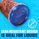 Ziploc Brand Twist n Loc Food Storage Containers, Leak Resistant Design, Medium Round, 6 count